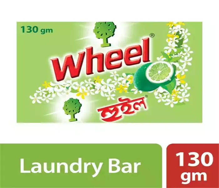 হুইল ওয়াশিং লন্ড্রি সাবান ১২৫ গ্রাম  Wheel washing laundry soap 125gm