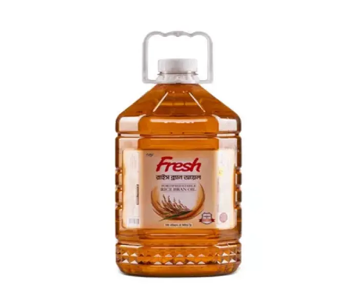 ফ্রেশ রাইস ব্রান অয়েল ৫ লিটার Fresh rice bran oil 5ltr