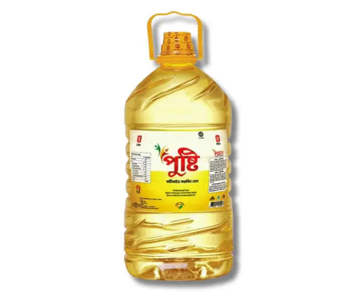 পুস্টি ফর্টিফাইড সয়াবিন তেল ৫ লিটার Pusti fortified soyabean oil 5ltr